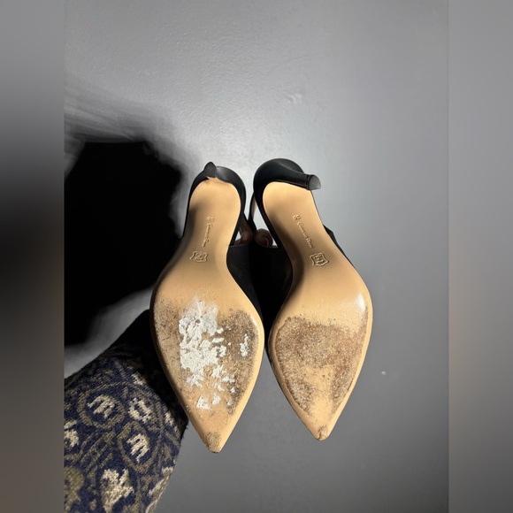 Gianvito Rossi Black Leather Heeled Ankle Boots Size EU 36 - Picture 7 of 10